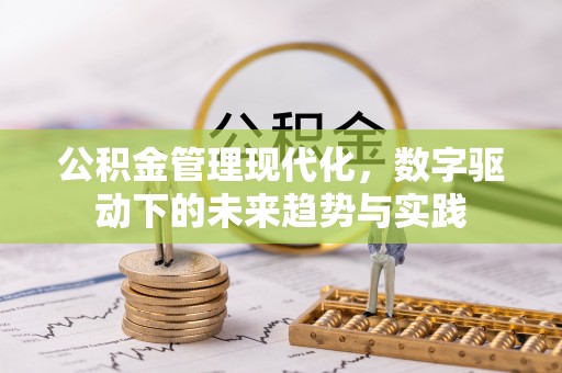 涵江公积金管理现代化，数字驱动下的未来趋势与实践